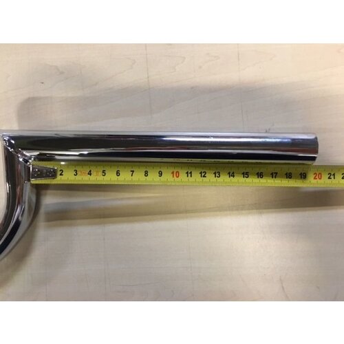Petit guidon chromé en M 22 mm (7/8")
