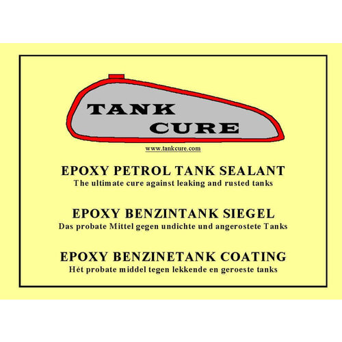 Tank Cure Brandstoftank Behandelingsset (roest / reiniger / sealer)