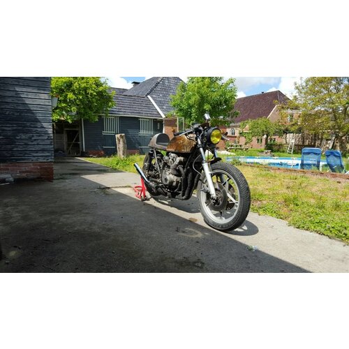 5 3/4-Zoll Cafe Racer Hauptscheinwerfer mit Standlicht