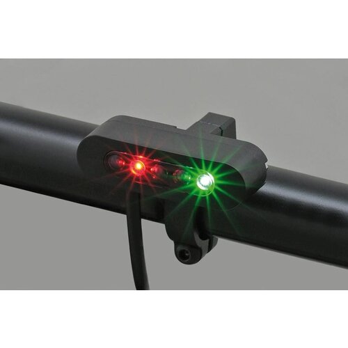 Daytona Kontrollleuchteneinheit mit 5 LED-Anzeigen Schwarz