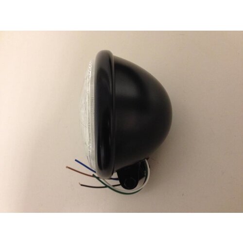 5,75 inch Bates Koplamp Black Onder Montage