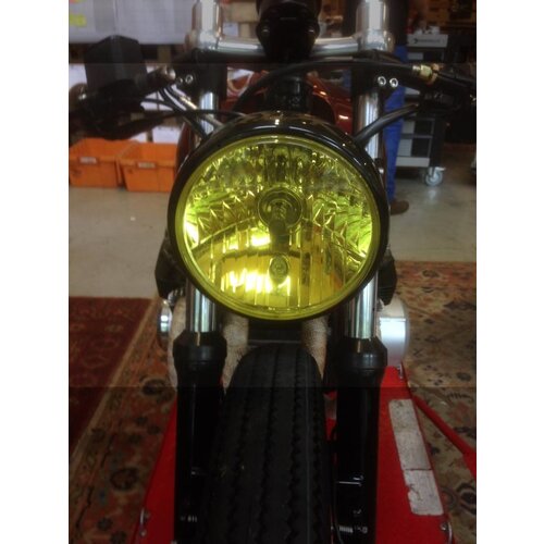 30x30cm Yellow Headlight Foil
