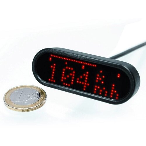 Motogadget Motoscope Mini Anodisé en noir