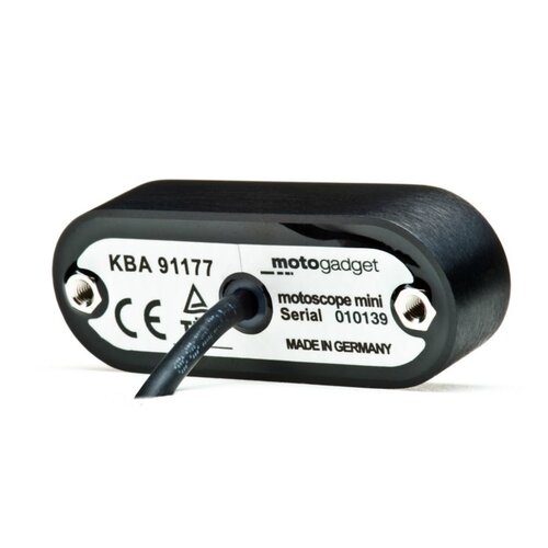 Motogadget Motoscope Mini Speedo Schwarz Exoliert