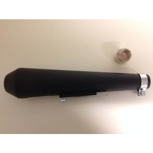 Emgo Megaton Zwart Staal 38mm - 44,5mm