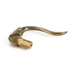 Brass Inverted Hand Controls 1" Bars