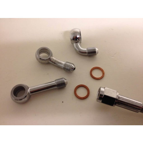 Joints en cuivre pour conduites de frein en inox