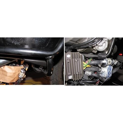 6MM  1/4" Bore High-Quality Glass Fuel Filter Kit