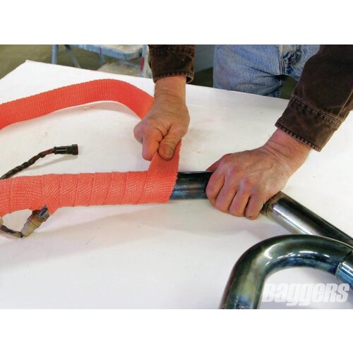 25FT x 2" Red Exhaust Wrap