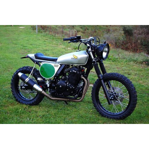 Moto Cross 22MM of 7/8" Tracker Stuur Chrome