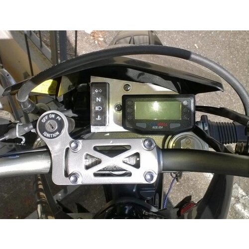 Digital Dash KM/H ACE-254 Schwarz