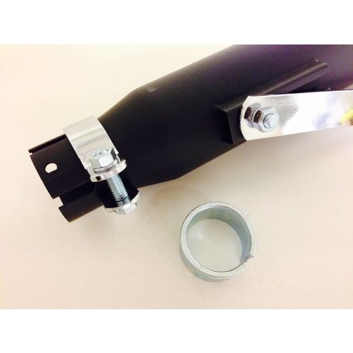 Emgo Tapered Demper Black Steel 38mm - 44,4mm