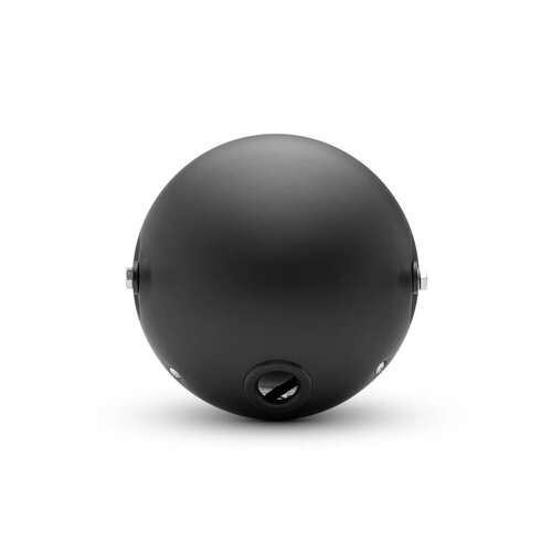 Phare universel "Shorty" en métal noir mat 7" - lampe scellée 12v / 55w