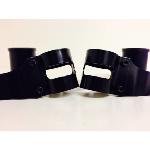 Shin Yo Supports noirs pour phare avant de 38 à 42 mm