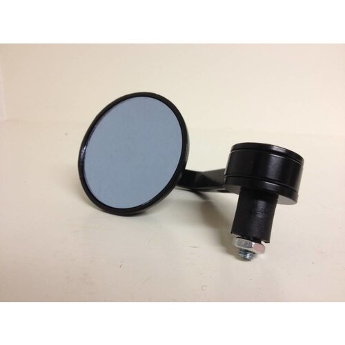 Black Bar End Mirrors for 22mm & Inch Handlebars