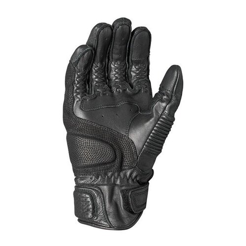 Roland Sands Handschuhe Berlin schwarz in Premium Leder