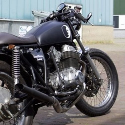 Emgo Slash Cut Shorty Acier noir 38mm - 45mm