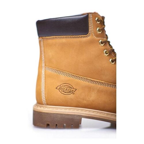 Dickies Asheville 6'' Bottes imperméables brun clair en cuir Nubuck