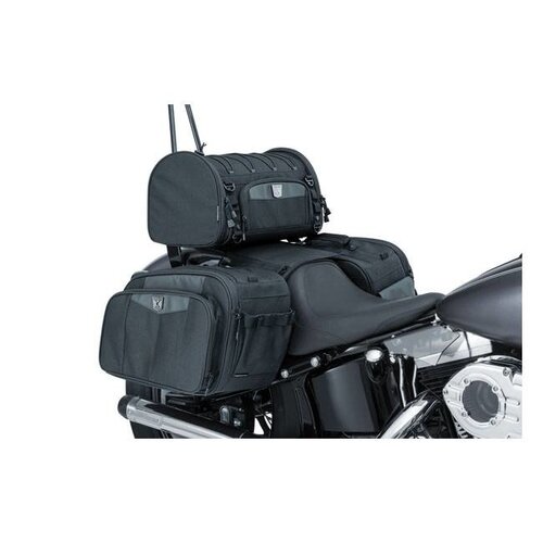 Küryakyn Momentum outride throw-over saddlebags lots of storage spaces!