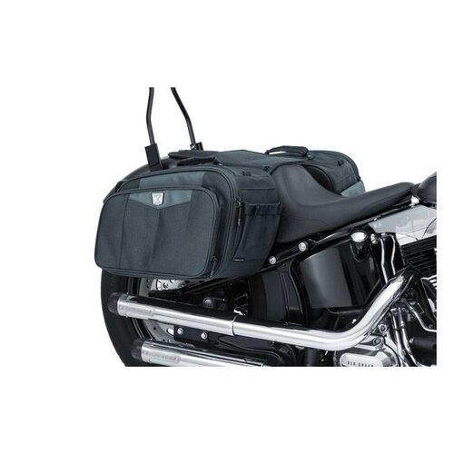 Küryakyn Momentum outride throw-over saddlebags lots of storage spaces!