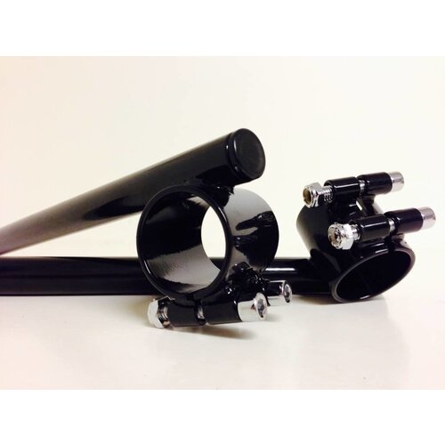 Emgo 41MM 1" or 25.4MM Black Cafe Racer Clip-ons