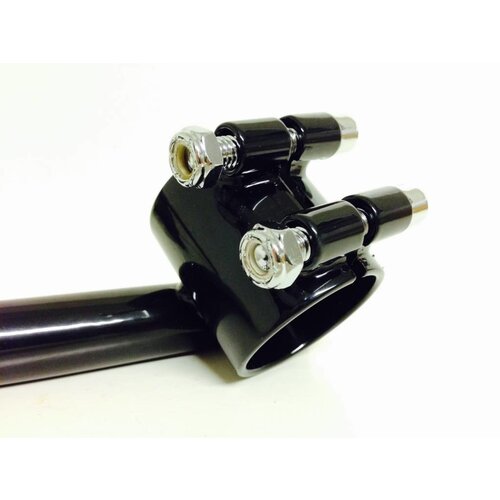 Emgo 41MM 1" or 25.4MM Black Cafe Racer Clip-ons