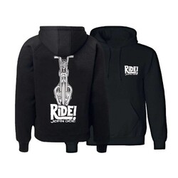Pull à capuche "Ride"