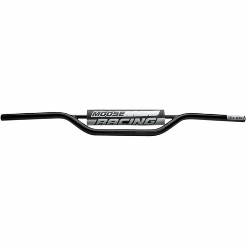 Moose Racing Mini guidon haut 22 mm en acier au carbone noir
