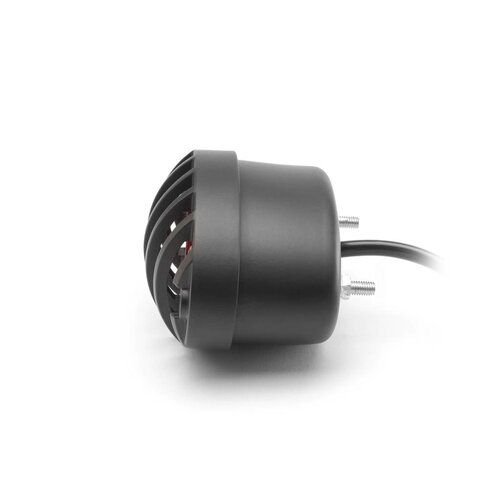 Feu arrière ovale classique en métal - avec LED