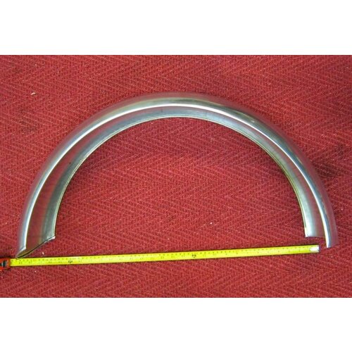 Garde-boue Bobber en acier 180MM