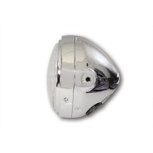 Cafe Racer Koplamp 5.75" Chrome Brits Universeel