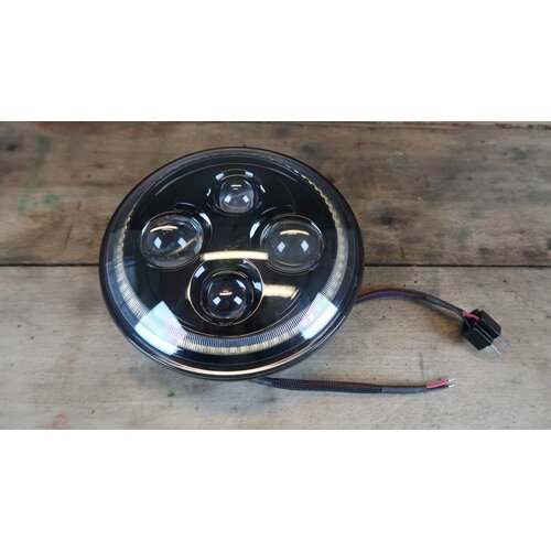 7 " Premium Headlight with Naked Projector & Halo