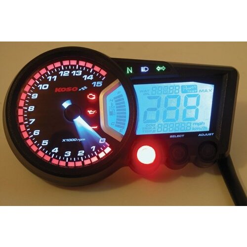 KOSO RX2 Cockpit numérique multifonctions KOSO