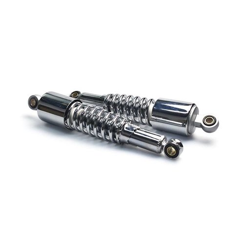 RFY Universal GN125 shocks chrome 310 mm