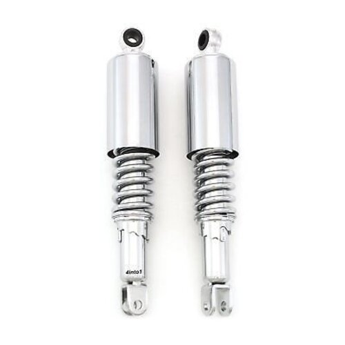Amortisseurs universels chromés RFY CG125 320 mm