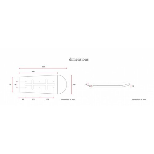 Brat Sitzbank Tuck N' Roll Upswept Brown Long Type 29