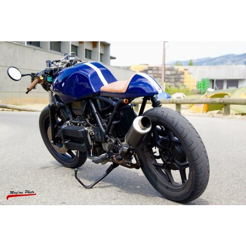 Cafe Racer Seat Diamond Stitch Bruin Type 30