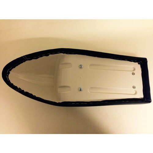Upholstered Cafe Racer Seat Tuck N' Roll Black Type 31