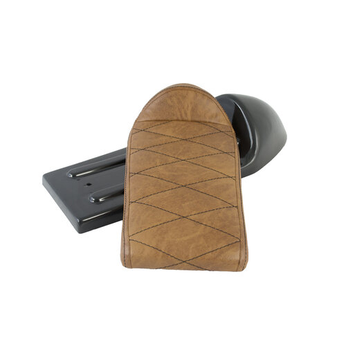 Cafe Racer Sitzbank Diamond Stitch Brown Type 30