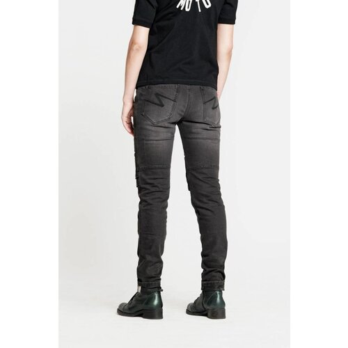 Pando Moto Pantalon uni Rosie Devil Femme