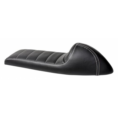 Upholstered Cafe Racer Seat Tuck N' Roll Black Type 31