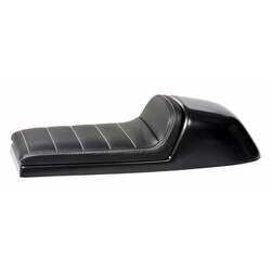 Cafe Racer Seat Tuck N' Roll Stitch Black Type 33