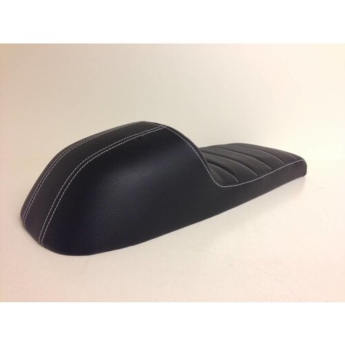 C.Racer Beklede Cafe Racer Seat Tuck N' Roll Stitch Zwart Type 34