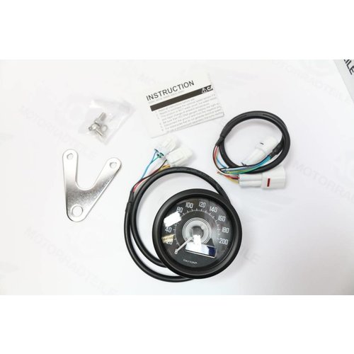 Daytona Velona Speedo Black 200 km/h