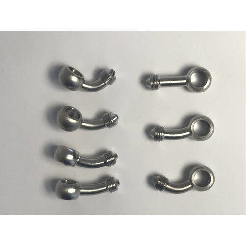 Stainless Banjo's For Black Brake Lines (select size)