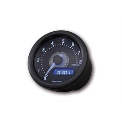 Compte-tours noir Velona 8.000 tr/min