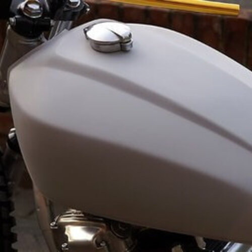 Motone 2.5" Alloy Monza flip-up type Fuel Tank Cap