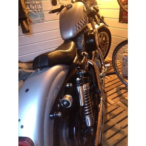 Set of Old School Chrome & Smoke N' Bullet Turn Signals