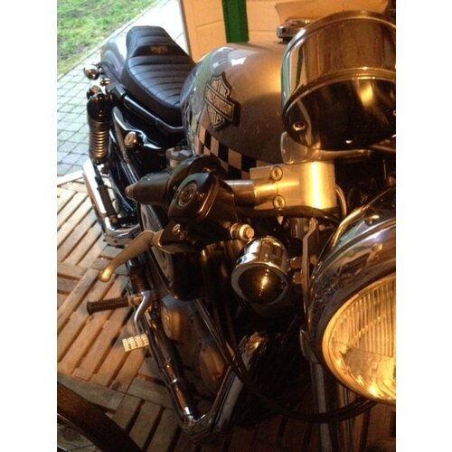 Set of Old School Chrome & Smoke N' Bullet Turn Signals