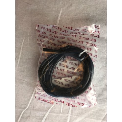 Zundkerze Kabel Schwarz 190cm 7mm